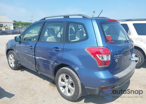 2015 Subaru Forester 2.5I from USA, damaged, VIN JF2SJABC4FH478582